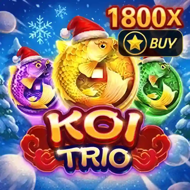 Trò chơi casino trực tuyến Bộ Ba Cá Koi tại 996015